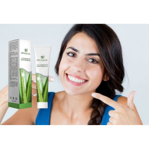 Dentifricio Aloe Arborescens 75 ml naturale senza fluoro, protegge dalla carie e dal tartaro
