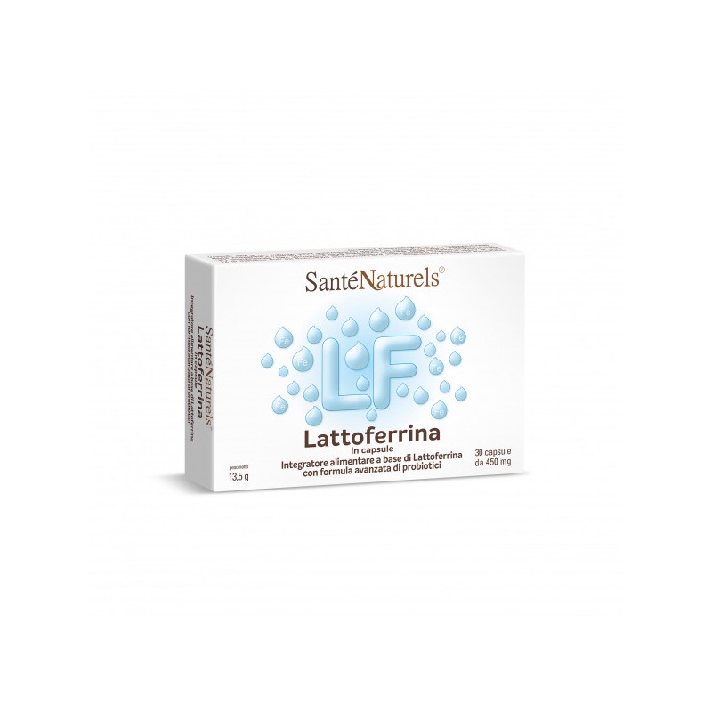 Lattoferrina + Probiotici in Capsule Vegetali. 450 mg. funzionalità del microbiota
