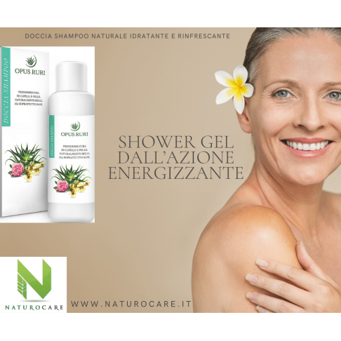 doccia shampoo 200 ml naturale idratante e rinfrescante