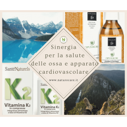 vitamina K2 in compresse sublinguali contribuisce al mantenimento di ossa sane