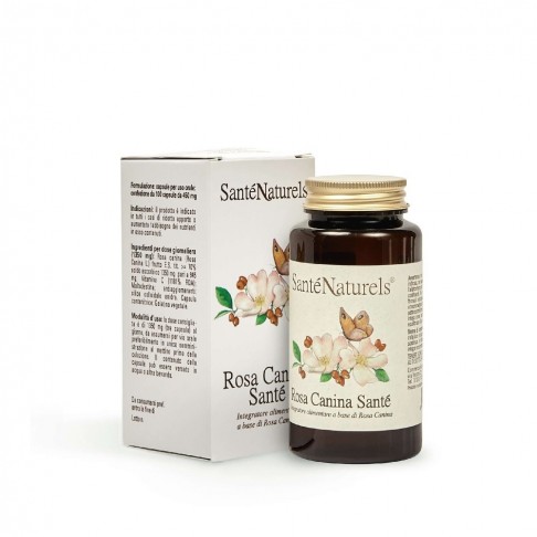Rosa Canina Santè capsule da 450 mg Antinfiammatorio, Immunostimolante, Energizzante, Antiossidante