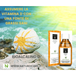 bioalcalino D + bioalcalino C con vitamina C&D naturali con spirulina borragine enotera cumino lino omega 3-6-9