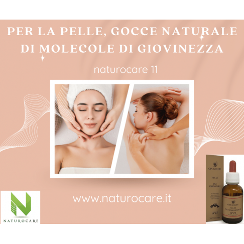 Kit regalo Oli essenziali puri Naturocare 11 Mix per massaggi + Shampoo Riequilibrante 200 ml Naturale