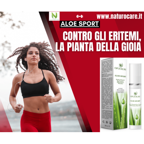 Kit regalo Aloe Sport 50 ml per recupero Sportivo + Doccia Shampoo 200 ml Naturale rinfrescante