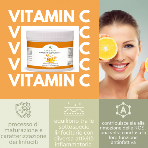 OR vitamina C ascorbato elevata biodisponibilità con pH tamponato (non acido) tollerata a livello gastrointestinale