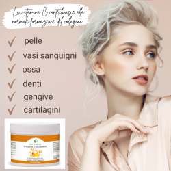 OR vitamina C ascorbato elevata biodisponibilità con pH tamponato (non acido) tollerata a livello gastrointestinale