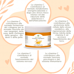 OR vitamina C ascorbato elevata biodisponibilità con pH tamponato (non acido) tollerata a livello gastrointestinale