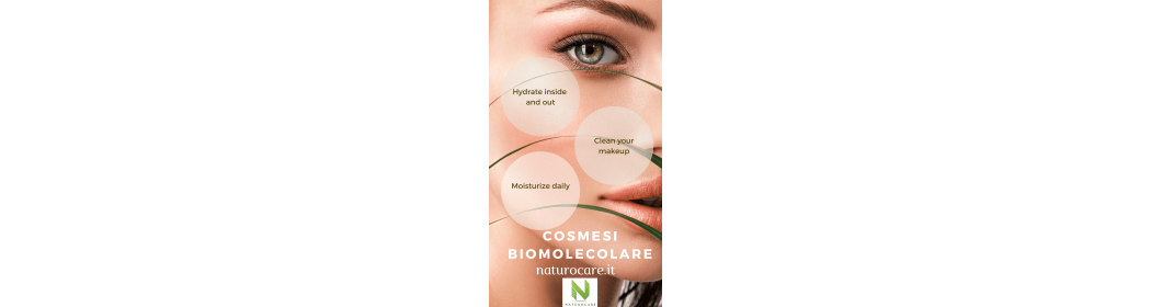 Kit completi cosmetici biomolecolari naturocare per la cura della pelle